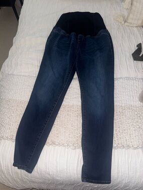 Isabel Maternity by Ingrid & Isabel Dark Blue Skinny Maternity Jeans